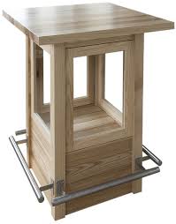 Hochbeet aus holz selber bauen: 40 Stehtische Ideen Stehtisch Holz Stehtisch Tisch