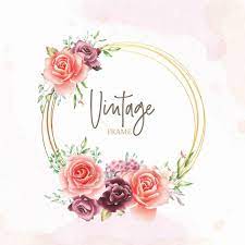 Watercolor Floral Frame Multi Purpose Background Floral Watercolor Floral Wreath Watercolor Flower Frame