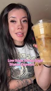 Low Sugar Brown Sugar Shaken Espresso Recipe