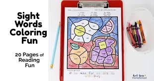 Cat colouring pages activity village. Sight Words Coloring Pages For Fantastic Reading Fun