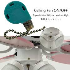 After installing the new switch, the fan wouldn't turn. Eu Us Replacement Adjustable Speed Pull Chain Ceiling Fan Switch Control Button Ceiling Fans Aliexpress