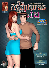 Aventuras Da Lia 9 - Contos Eróticos - Hentai, HQs e Quadrinhos Eroticos