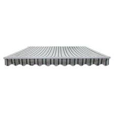 Black And White Striped Retractable Awning Aleko 10 Ft Motorized Retractable Awning 96 In Projection In Multi Stripe Green Awm10x8mstrgr58 Hd The Home Depot Patio Awning Retractable Awning Patio Flooring