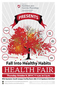 I've been reading broadly recently and found this easy quick test that everybody can try to know the condition of your blood vessels roughly. Fall Into Healthy Habits Health Fair At Wsu Spokane Events Washington State University