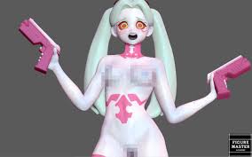 3D file REBECCA STAND CYBERPUNK EDGERUNNERS 2077 NAKED NUDE HENTAI ANIME  GIRL CHARACTER 3D PRINT・3D printing idea to download・Cults