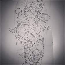 Imagine playing on this guy out on the court! Matthew Bissell On Instagram Would Love To Tattoo This Dragon Ball Z Sleeve Dragonball Dragondallz Dragonba Dragon Ball Tattoo Dragon Ball Art Dragon Ball