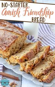 Put on your favorite jelly or butter and enjoy a slice right out of the oven.<br /> <br /> amish apple bread is a versatile dish. No Starter Amish Friendship Bread The Country Cook