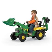 The john deere dealer is the first line of customer parts service. John Deere Kids Backhoe Pedal Tractor With Front Loader By Rolly Toys Target