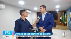 Mutirão de negociação de dívidas