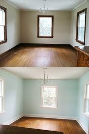We Painted Our Trim White Home Remodeling Stained Wood Trim Painting Trim