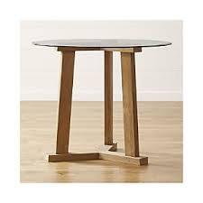 Teak Reclaimed Wood High Dining Table With 42 Round Glass Table High Dining Table Dining Table