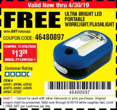 Free Super Bright Led Worklight Flashlight Bright Led Bright Led Flashlight Flashlight
