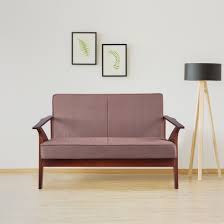 While creating the perfect home canvass, the first. Buy Patrick Solidwood 2 Seater Sofa In Brown Colour By Hometown Online At Best Price Hometown In