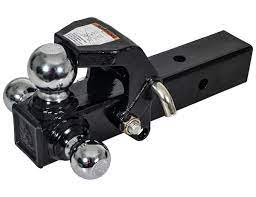 Determining trailer hitch ball sizes. Tri Ball Hitch With Pintle Hook For 2 1 2 Inch Hitch Receivers Buyers Products
