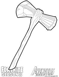 You can print or color them online at getdrawings.com for absolutely free. Stormbreaker From Fortnite And Avengers Coloring Pages Printable