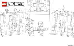 coloriage lego ninjago police et prisoniers dessin a imprimer de tulipe