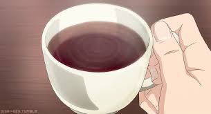 Download free anime gif png with transparent background. Oishii Desu Anime Food Coffee Sugar After The Rain Ep4