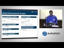 Introduction To Numpy Scipy 2015 Tutorial Eric Jones Eric Jones Intro Tutorial