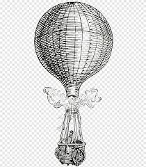 Black and white circle line art line area oval angle. Transportation Hot Air Balloon Drawing Hot Air Balloon White Balloon Png Pngegg