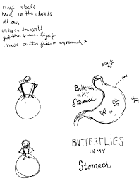 I do think the watermark over the main image area of her legs there is more than a little tacky though. Butterflies In My Stomach Skillshare Student Project