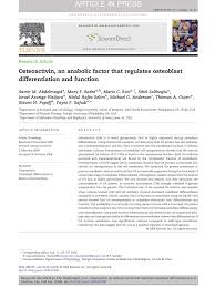Carlos saludos julio 05, 2020. Pdf Osteoactivin An Anabolic Factor That Regulates Osteoblast Differentiation And Function