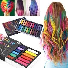 You can try for a fun ombre look, or just do a couple strands. Best Hair Chalk For Temporary Hair Color Face Paints
