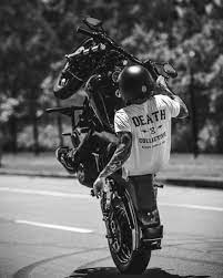 Badasserie Harley Bikes Biker Photography Stunt Bike