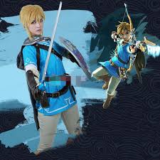 If you are looking for link zelda anime you've come to the right place. The Legend Of Zelda Breath Of The Wild Link Cosplay Costume Anime Uniform Halloween Carnival Cosplay Adult Men Blue Shirt Unisex Buy At The Price Of 30 79 In Aliexpress Com Imall Com