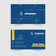 Business cards are an important tool for making lasting connections with clients, prospects, and miami signs and graphics proudly offers plastic cards. This Is A Business Card Template You Can Create Elegant And Professional Business Cards For Your Promotion Royalty Free Cliparts Vectors And Stock Illustration Image 150737751