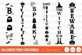 Caluya design's svg cut file & font downloads are 100% free for personal use. Halloween Porch Sign Bundle Graphic By Cutfilesgallery Creative Fabrica In 2020 Halloween Porch Sign Porch Signs Halloween Porch
