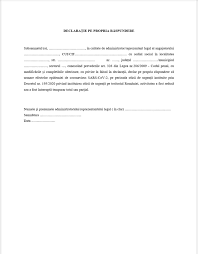 Părinţii trebuie să semneze declaraţia pe propria răspundere, cunoscând prevederile art. Model Cerere Declaratie Pe Propria Raspundere Si Lista Angajati Word Si Pdf Pentru Solicitare Somaj Tehnic Conform O 741 2020 Contabilitate Fiscalitate Monografii Contabile