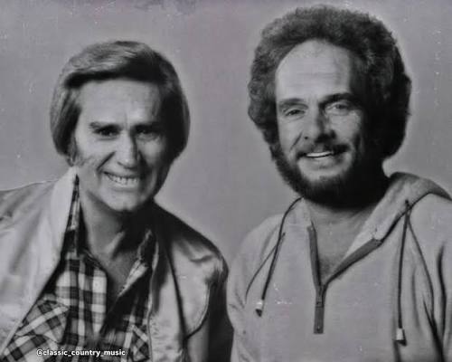 George Jones and Merle Haggard