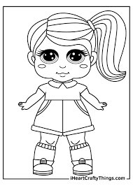 Pinkfong, an education brand within south korean media startup smartstudy, made baby sharks popular with a music video in 2015. Dolls Coloring Pages Updated 2021