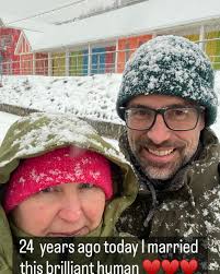 24 years and counting! Happy anniversary James Cumming, still the best  decision I ever made ❤️