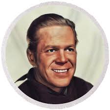 John Ridgely, Vintage Actor Tapestry by Esoterica Art Agency