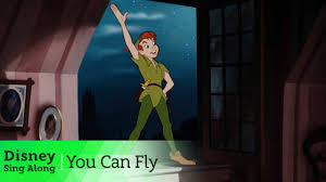 Peter Pan Lyric Video You Can Fly Sing Along Disney Love Quotes Disney Family Disney