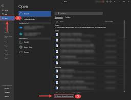 Open the recovered word document and click the save as button in the top banner. How To Recover An Unsaved Word Document Entc Engg