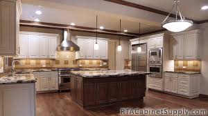 Brown being a dominant color, evokes a kind of rustic and earthy hue to a traditional kitchen room setting and creates an. Belfast Cream Glaze Pre Assembled Kitchen Cabinets