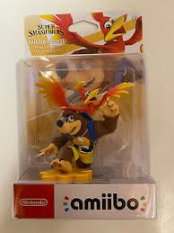 Amiibo shown not actual size. Super Smash Bros Ultimate Banjo And Kazooie Amiibo Nintendo Switch Brand New Ebay