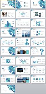 Custom Creative Annual Report Powerpoint Template Pcslide