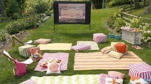 Rent the inflatable movie screen for your next party or event outdoors, indoors, or in your backyard, only from magic jump rentals. Backyard Movie Night Rentals Los Angeles Jumbo Screen Chairs Popcorn Candy More