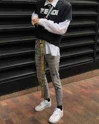 Premium streetwear, hip hop and urban clothing boutique. Follow Streetswore Fashion Style Street Streetwear Ripped Urban Stylish Inspiration Fashionlov Hipster Mens Fashion Urban Fashion Mens Fashion Casual