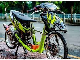 Mio soul tahun 2011 warna hijau ada 2 pilihan keren banget motor. Modifikasi Motor Mio Sporty Thailook Drag Simple Lengkap