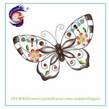 How to make butterfly hanging decorations. China Wall Art Of Home Decoration Metal Butterfly Wall Hanging China Wall Hanging And Wall Decor Price