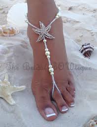 Starfish Barefoot Sandals Beach Wedding Barefoot Sandal Etsy Beach Wedding Sandals Barefoot Bridal Foot Jewelry Bridal Barefoot Sandals
