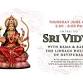 Sri Vidya with Rama and Radha of Devipuram Temple