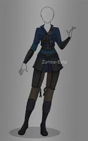 Clothing Adopt 23 Closed Auction By Zombie Echo Bocetos De Ropa Disenos De Ropa Dibujos Bocetos De Moda