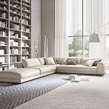 Living room sofas leather luxury corner modern bookcases with desk. Minerale Luxury Italian Leather Corner Sofa