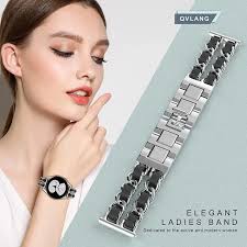 Cinturino da 20mm 22mm per Samsung Galaxy Watch 4/classic/5/6/7/FE/active 2  Bracciale in pelle + maglia metallica correa watch 5 Pro cinturino da 45mm 