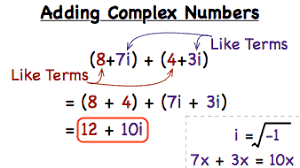 Normally, of course, we don't show the signs on positive numbers, so two of the rules above look just like standard addition and subtraction! How Do You Add Complex Numbers Virtual Nerd